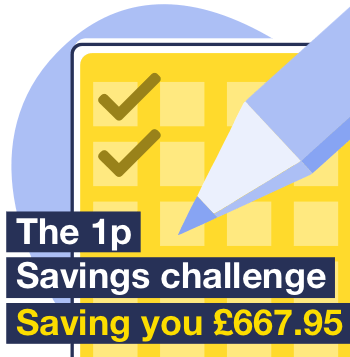 The 1p savings challenge