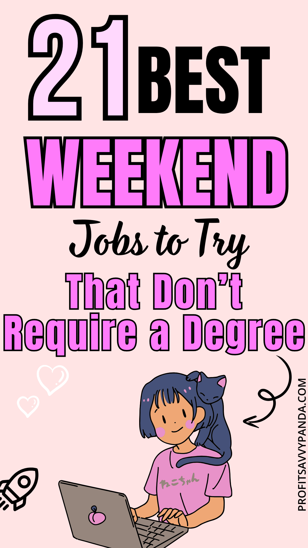 Part-time jobs to make extra on the weekend